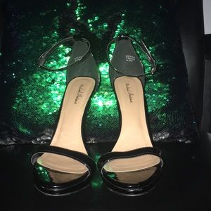 Black Strappy Heels.